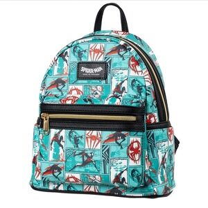 Loungefly Marvel Spider-Man Across The Spider-Verse Mini Backpack